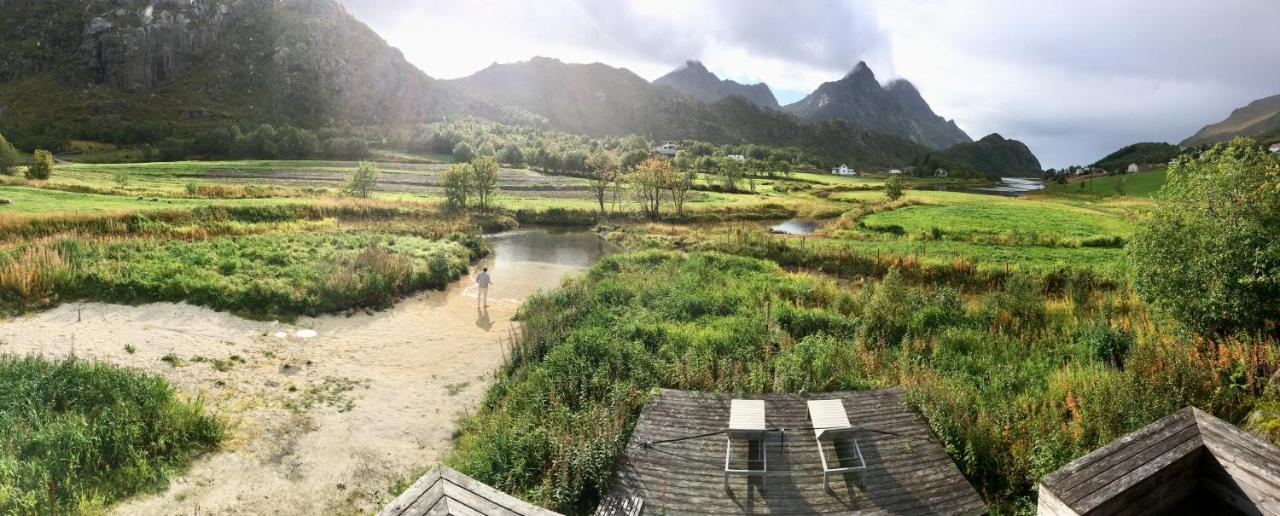 Lofoten Fjord Lodge Saupstad (Vestvagoy) Exterior foto