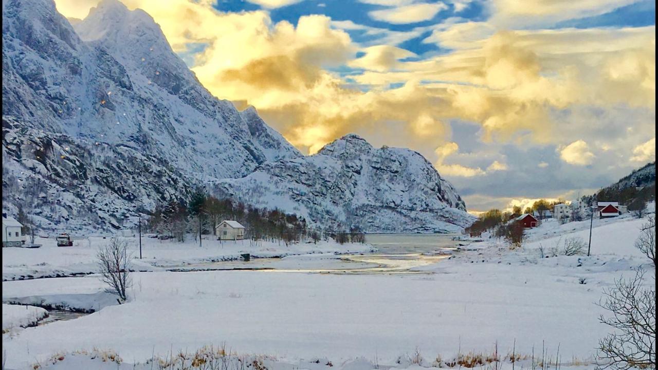 Lofoten Fjord Lodge Saupstad (Vestvagoy) Exterior foto