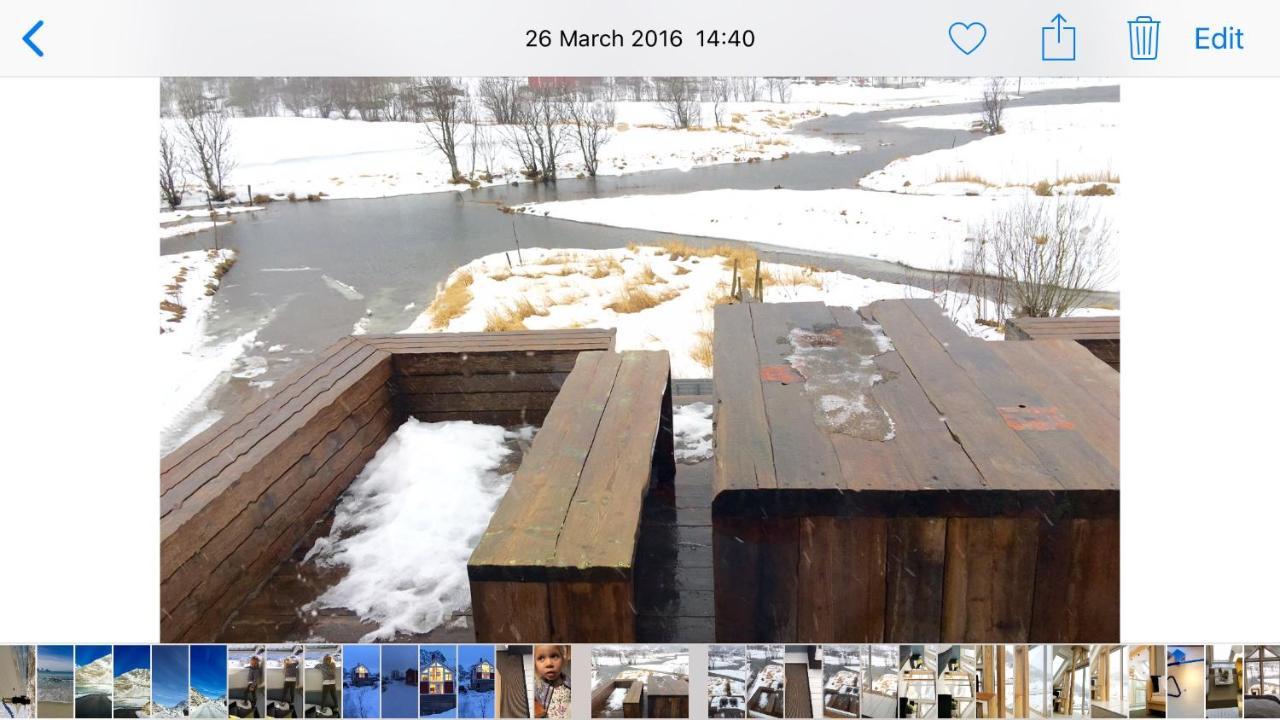 Lofoten Fjord Lodge Saupstad (Vestvagoy) Exterior foto
