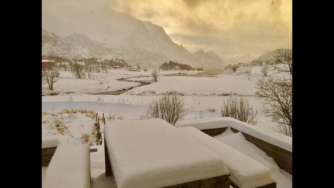 Lofoten Fjord Lodge Saupstad (Vestvagoy) Exterior foto
